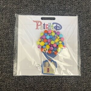 •Disney Patched UP House & Balloons Patch NWT•